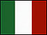 The flag of Italy