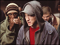 Eminem in 8 Mile