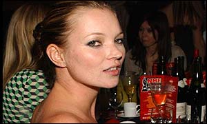 Model Kate Moss