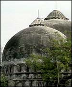 Hindu temple at Ayodhya