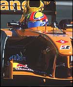 Enrique Bernoldi in an Arrows at the 2002 Monaco Grand Prix