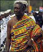 Ghana's President Kuffour is backing the bid