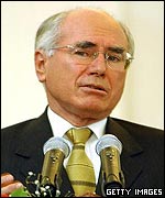 Australian Prime Minister John Howard