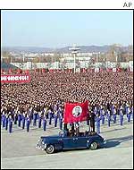 Parade in Pyongyang