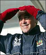 Stan Ternent was in buoyant