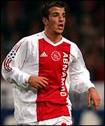Ajax's Rafael van der Vaart
