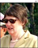 New Zealand's Prime Minister Helen Clark 