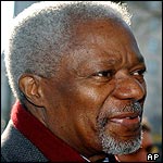 UN Secretary General Kofi Annan