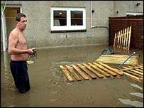 Flooding in Glasgow