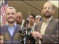 Al-Arian (R) and al-Sajjar in 2000