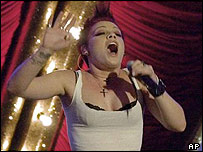 Pink at the Brit Awards