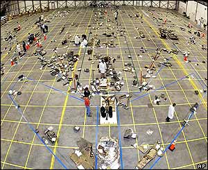 Shuttle debris