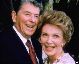 Ronald and Nancy Reagan