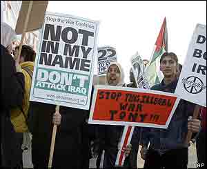 Campaigners in Bradford