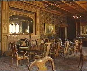 Dining room at Tyntesfield, near Bristol