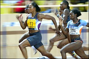 Marion Jones steams ahead at a Golden League meet