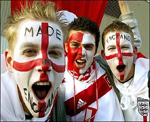 England and Turkey fans gear up for the crucial game