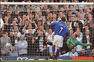 Paul Devlin's penalty equalises for Birmingham