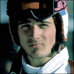 Skier Graham Bell will take part in the new series - he came second in Junior Superstars 20 years ago 