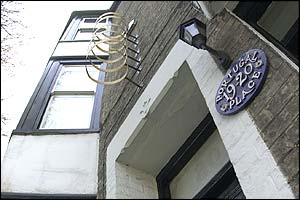 Francis Crick's old digs in Cambridge