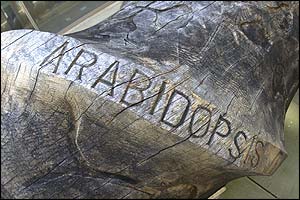 Genome sculpture, Wellcome Trust Sanger Institute