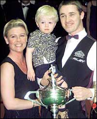 It's a family affair for Stephen Hendry