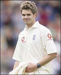 James Anderson shined at Lord's on day three
