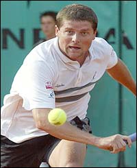 Number 13 seed Jiri Novak 