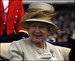 The Queen at Royal Ascot