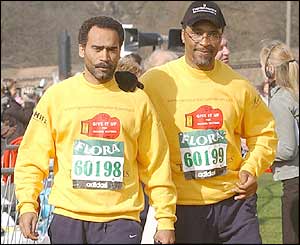 Among the bravest runners this year is former boxer Michael Watson who is taking n his biggest-ever challenge 12 years after a title bout with Chris Eubank which left him on the brink of death