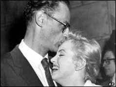 Arthur Miller and Marilyn Monroe