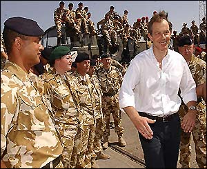 Blair in Umm Qasr