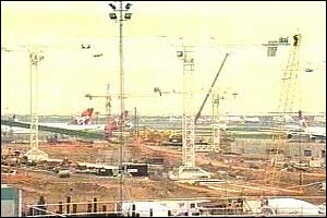 Building work for Terminal Five