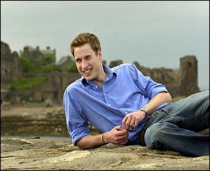 William at the beach