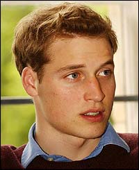 Prince William at the interview to the Press Association