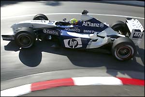 Ralf Schumacher in his Williams