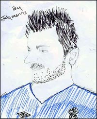 Jody Morris of Chelsea team mate John Terry