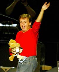 Paul McCartney in concert