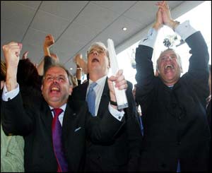 Jubilation in Liverpool as the bid committee learns the good news
