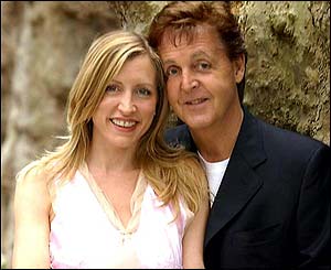McCartney and his wife Heather Mills 