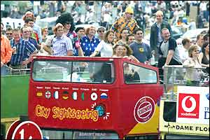 Epsom is packed with race-goers for the Derby 