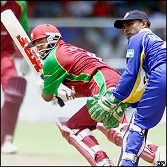 Brian Lara hits another century for the West Indies 