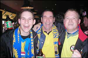 Saints fans enjoy FA Cup final day in Cardiff