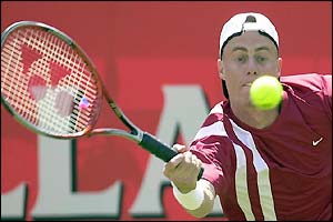 Lleyton Hewitt is first on court on Thursday