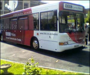 BBC Mid Wales Community Bus
