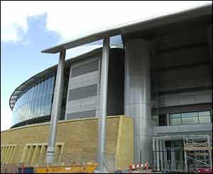 The 'doughnut' - the new home of GCHQ in Cheltenham