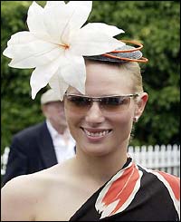 Zara Phillips the daughter of the Princess Royal