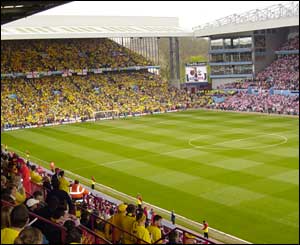 Watford fans before their FA Cup semi-final against Southampton