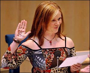 Scottish socialist Rosie Kane