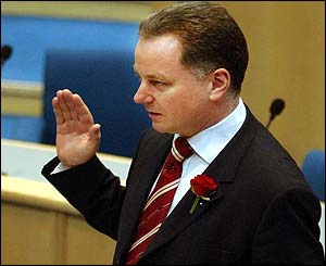 Labour leader Jack McConnell